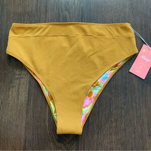Maaji Golden Hour Suzy Q High Rise High Leg Bikini Bottom